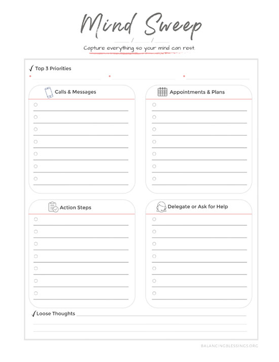 Half-Letter (5.5″ × 8.5″) Planner Printables — Free PDF Downloads ...